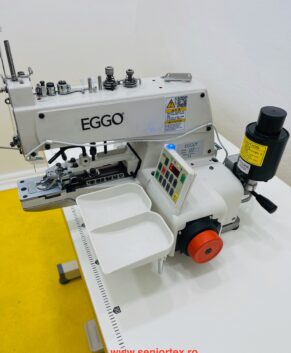 Masina de cusut nasturi cu selectare electronica a numărului de împunsături EGGO, E-373D
